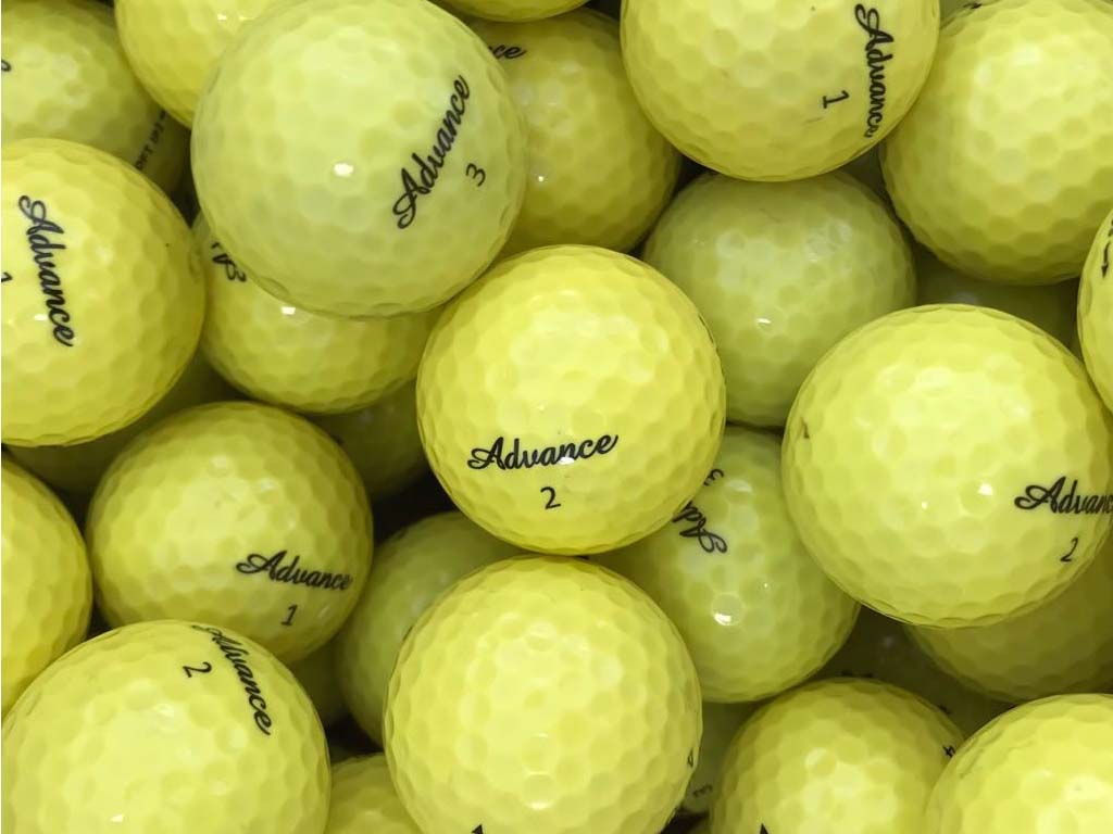 Advancegolf Golfball Soft IP2 gelb